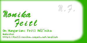 monika feitl business card